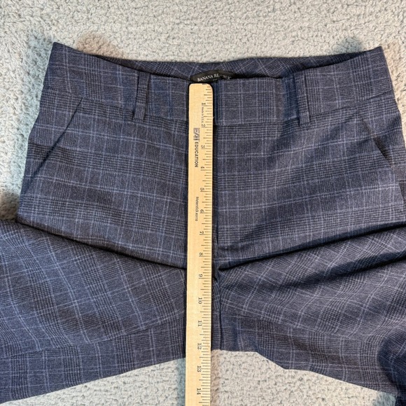 Banana Republic Pant Womens Size 8 Wide Leg Flannel Trouser - Picture 8 of 12